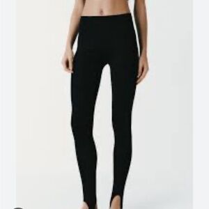 Zara Brand New High Waisted Leggings with Elastic Band